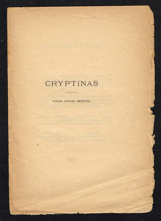 CRYPTINAS (folha avulsa gratuita)